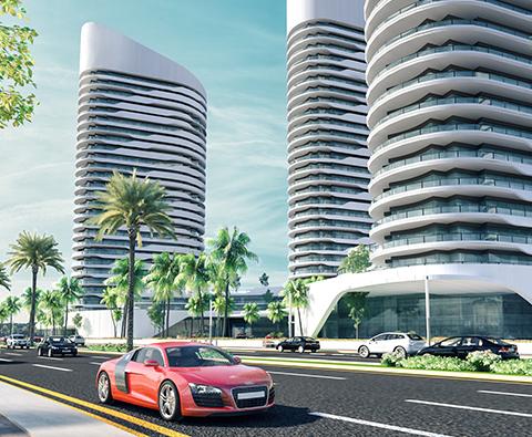 معلومات عن ابراج نورث ايدج